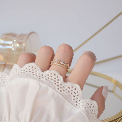 14K Gold Crystal Rings - Beautiful Earth Boutique