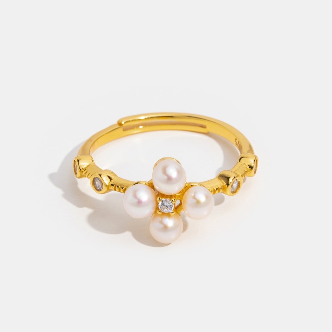 14K Gold Freshwater Pearl Ring - Beautiful Earth Boutique