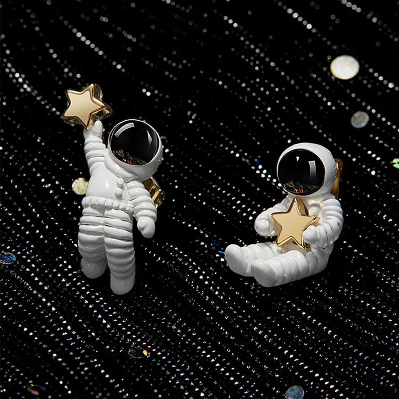 Astronaut Earrings - Beautiful Earth Boutique