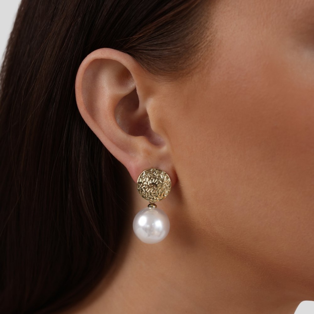 Ava Pearl Drop Earrings - Beautiful Earth Boutique