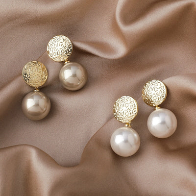 Ava Pearl Drop Earrings - Beautiful Earth Boutique