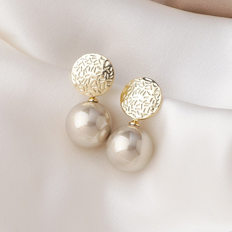 Ava Pearl Drop Earrings - Beautiful Earth Boutique