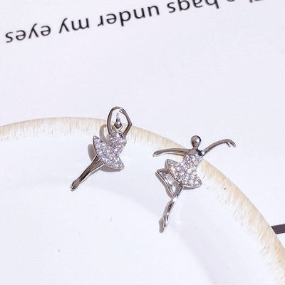 Ballerina Silver Earrings - Beautiful Earth Boutique