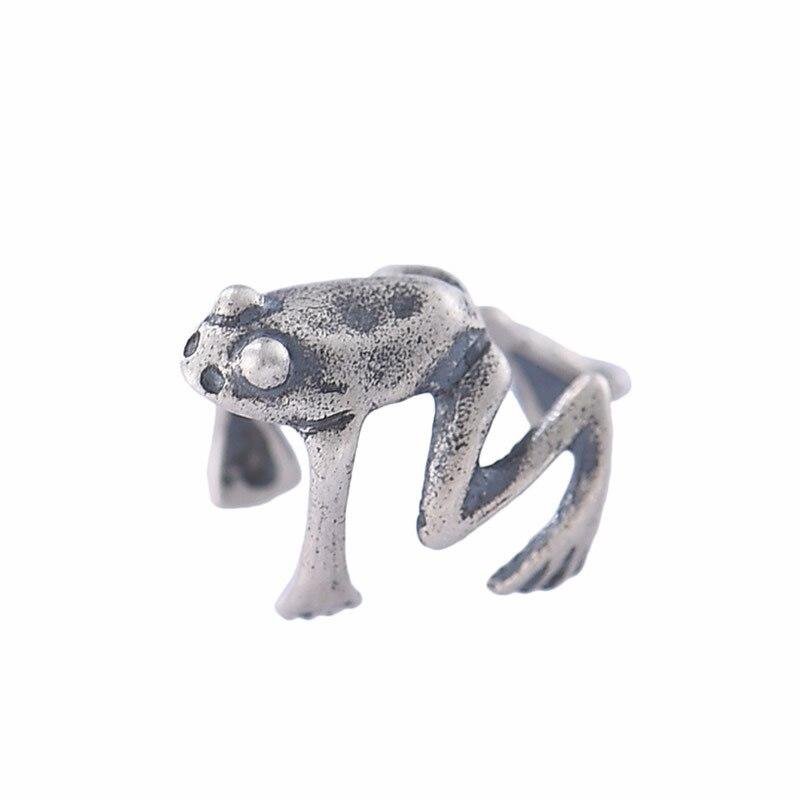 Balmora Silver Frog Earring Cuff - Beautiful Earth Boutique