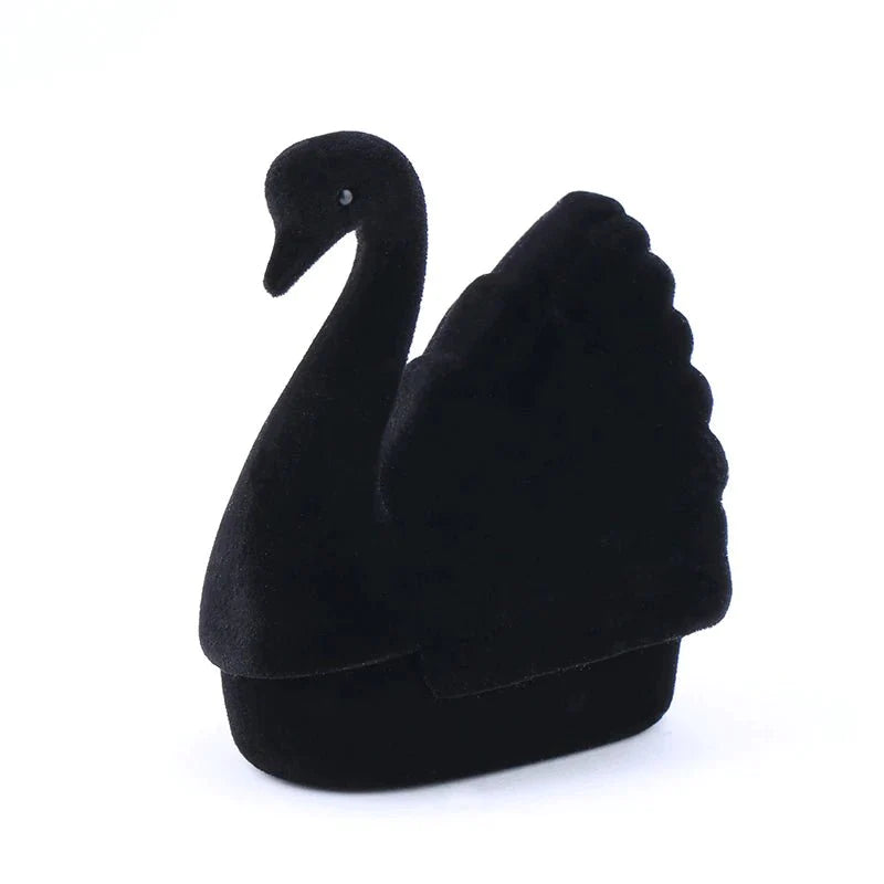 Black Swan Jewelry Box - Beautiful Earth Boutique