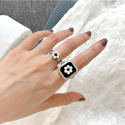 Black Vintage Pearl Rings - Beautiful Earth Boutique