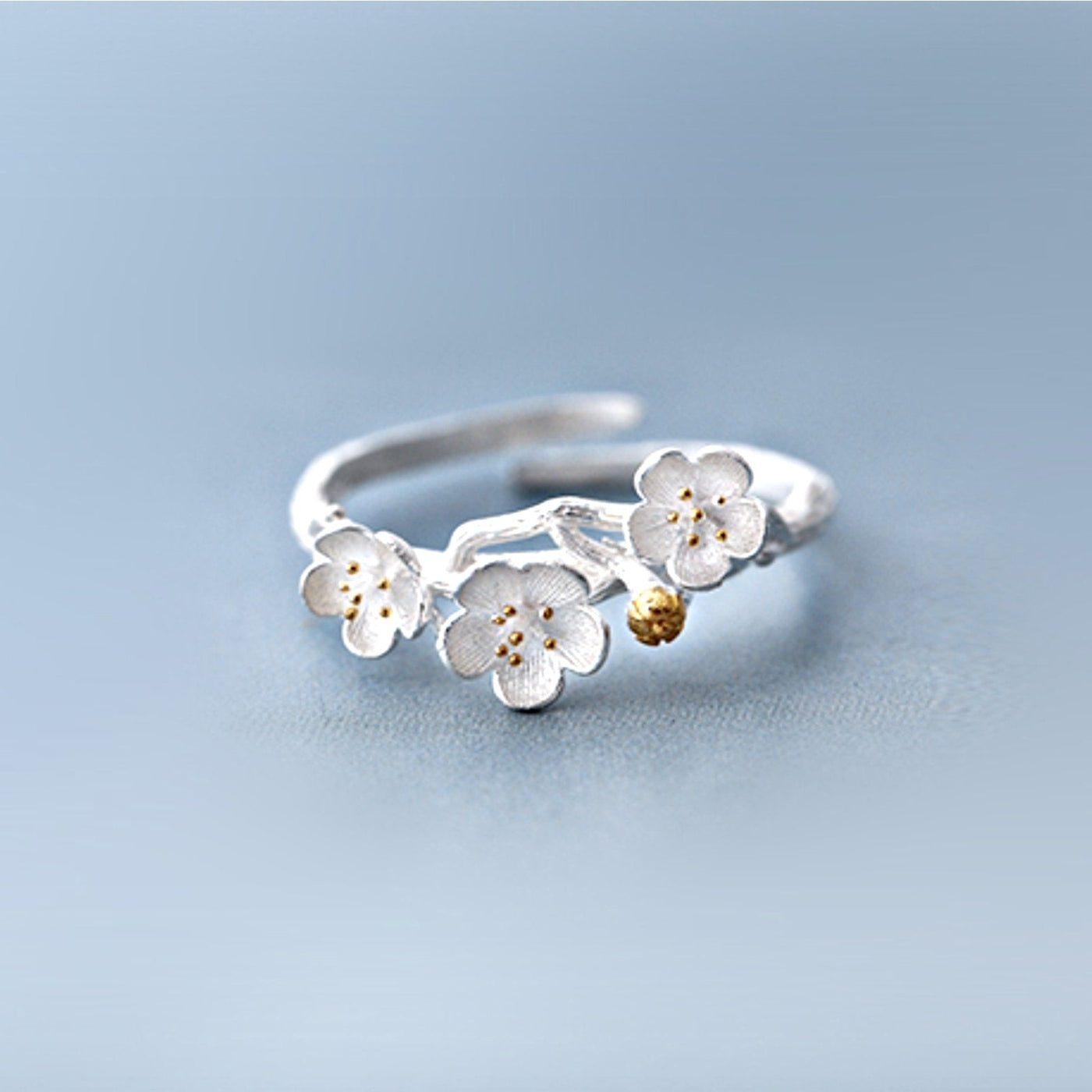 Blooming Cherry Blossom Ring - Beautiful Earth Boutique