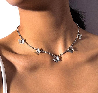 Butterfly Choker Necklace - Beautiful Earth Boutique