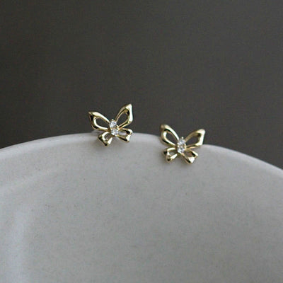 Butterfly Stud Earrings - Beautiful Earth Boutique