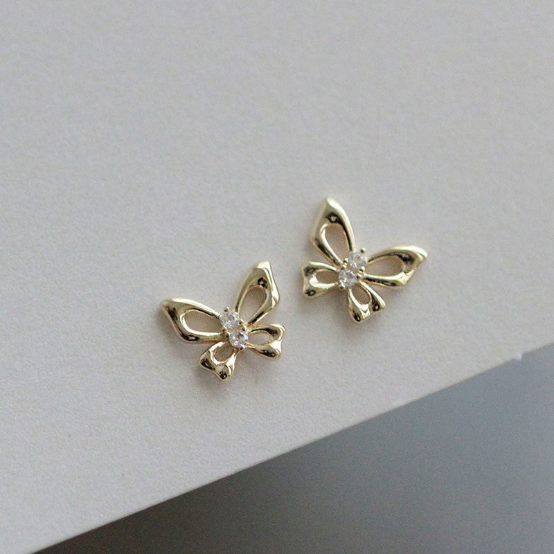 Butterfly Stud Earrings - Beautiful Earth Boutique