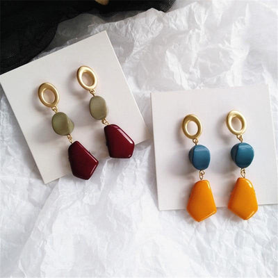 Camiya Long Drop Earrings - Beautiful Earth Boutique