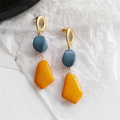 Camiya Long Drop Earrings - Beautiful Earth Boutique