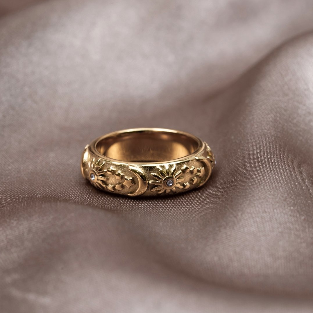 Celestial Gold Ring - Beautiful Earth Boutique