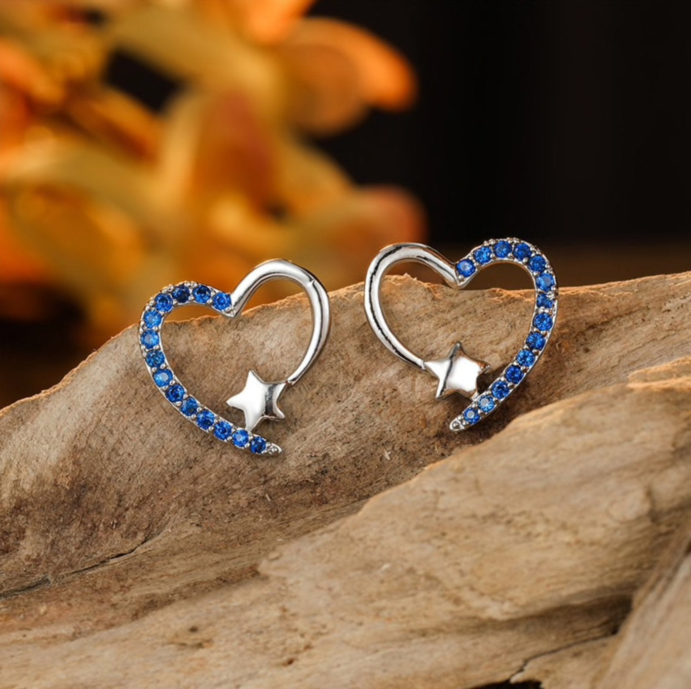 Crystal Starry Love Earrings