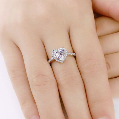 Crystal Sweetheart Ring