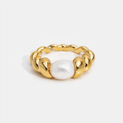 Dana Twisted Pearl Ring - Beautiful Earth Boutique