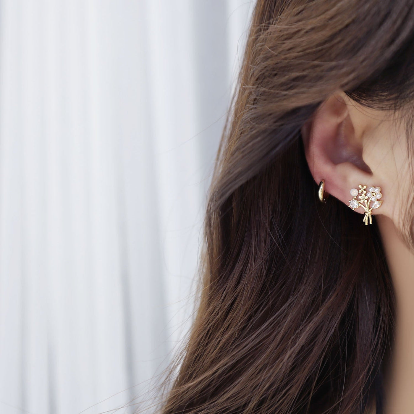 Flower Bouquet Earrings