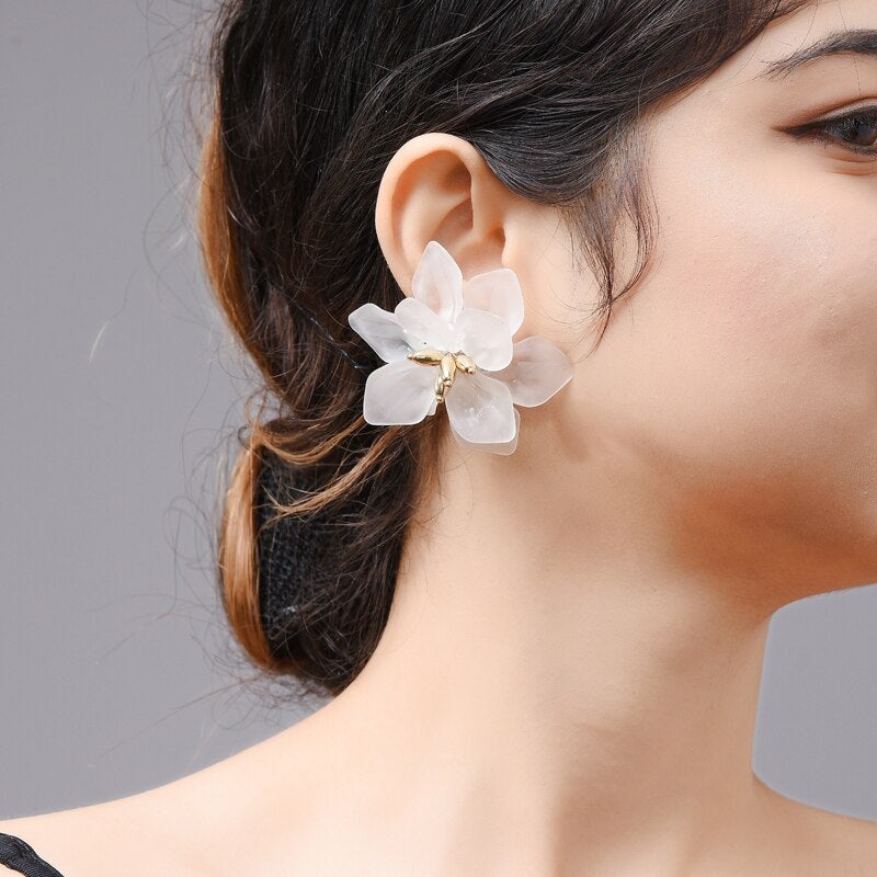 Flower Petal Earrings