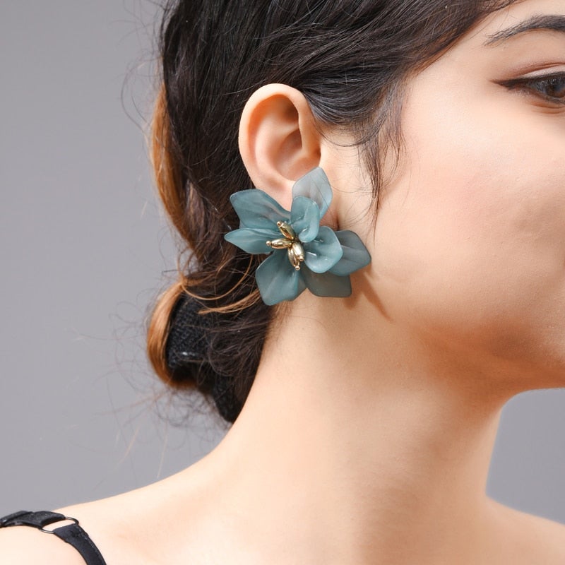 Flower Petal Earrings