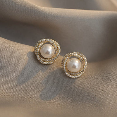 ‘Forever Love’ Pearl Earrings - Beautiful Earth Boutique