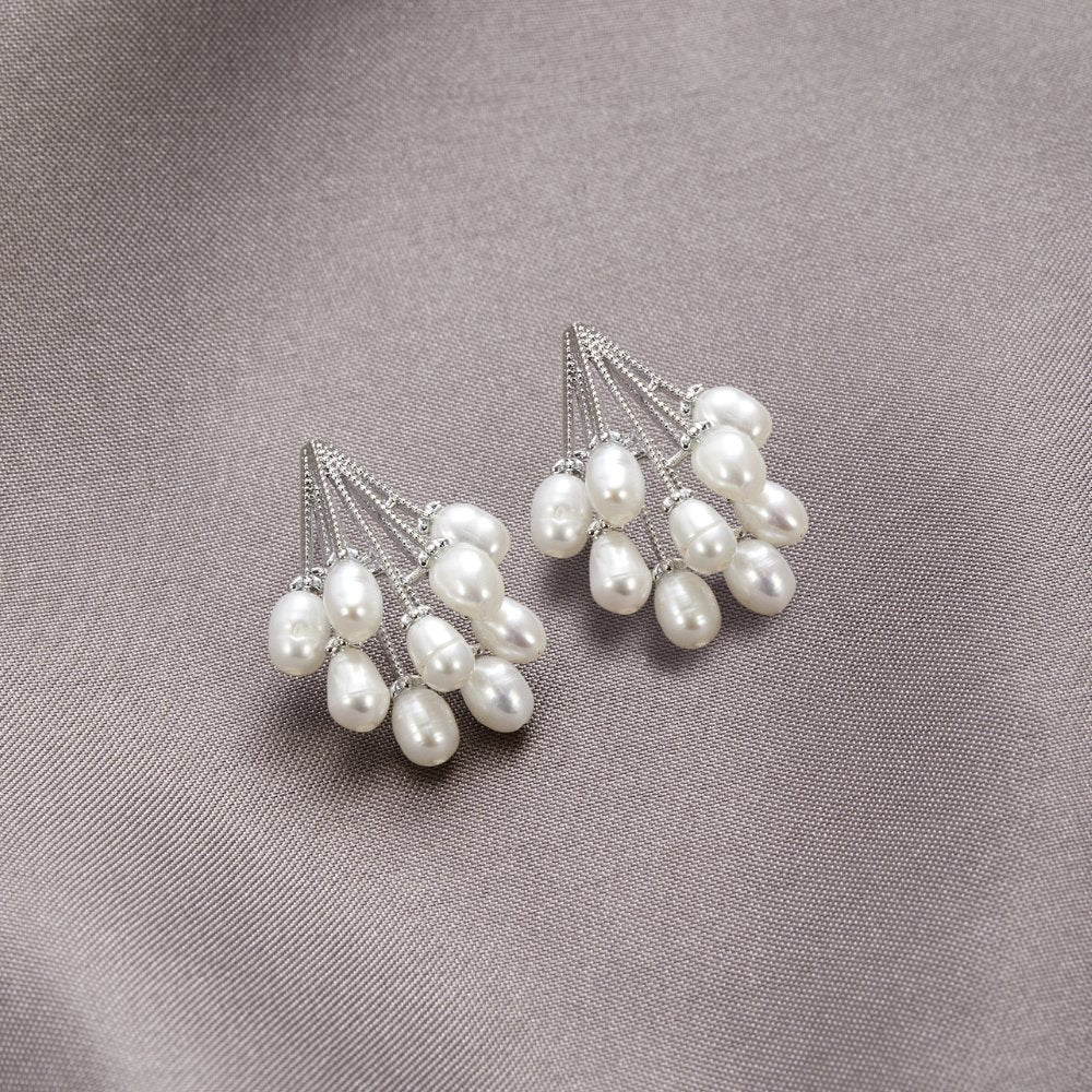 Freshwater Pearl Drop Earrings - Beautiful Earth Boutique