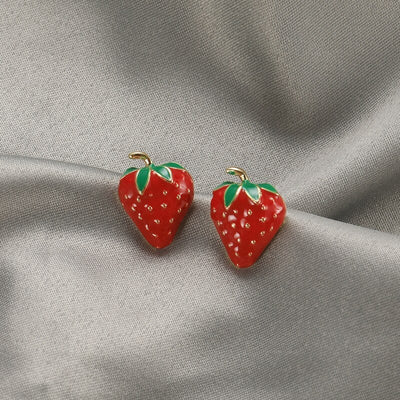 Juicy Strawberry Earrings