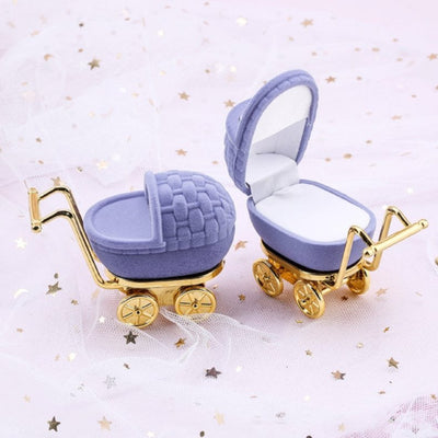 Lavender Baby Carriage Jewelry Box - Beautiful Earth Boutique