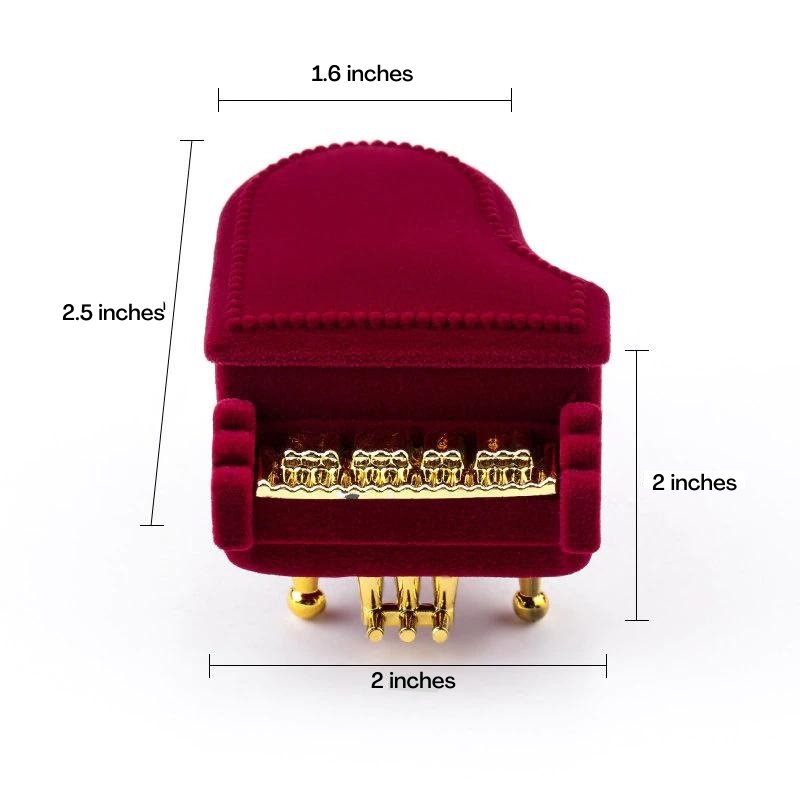 'Lover of Music' Piano Jewelry Box - Beautiful Earth Boutique