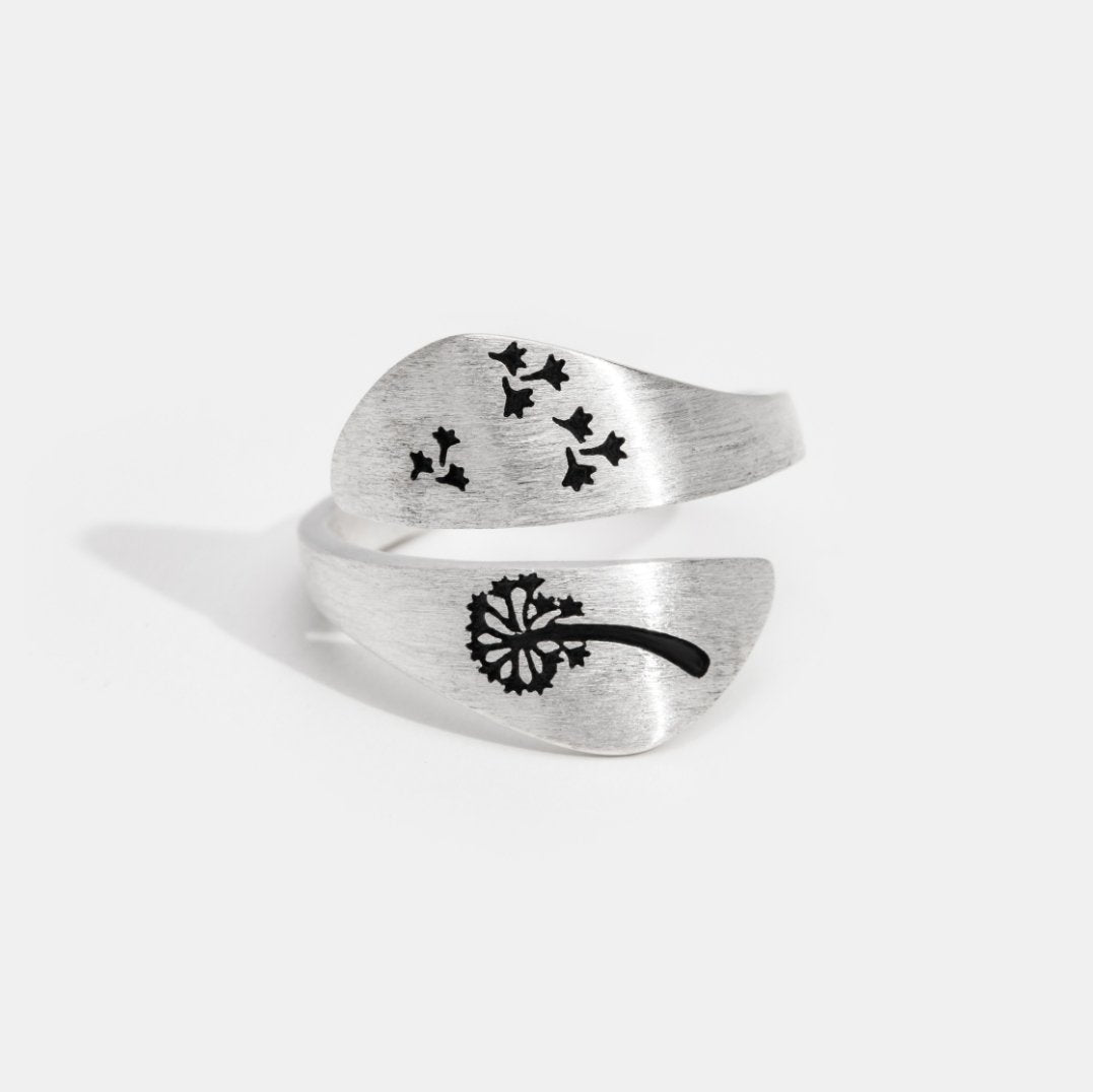 'Make A Wish' Dandelion Ring - Beautiful Earth Boutique