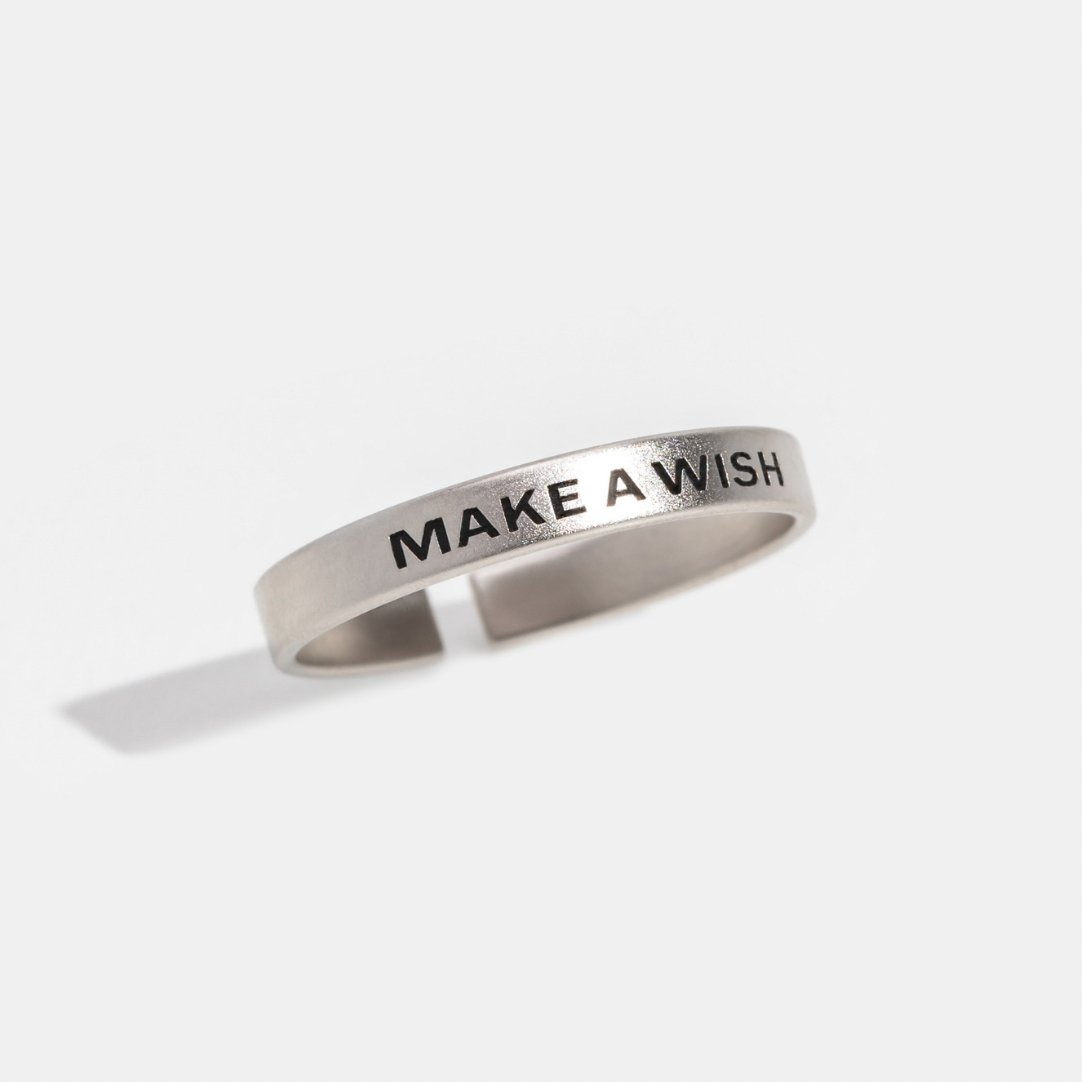 'Make A Wish' Sterling Silver Ring - Beautiful Earth Boutique