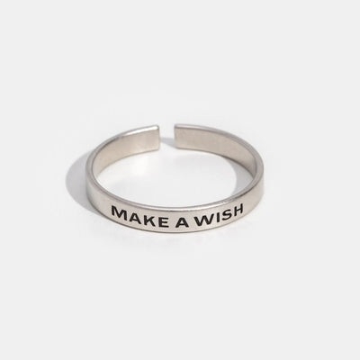 'Make A Wish' Sterling Silver Ring - Beautiful Earth Boutique