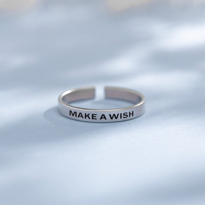 'Make A Wish' Sterling Silver Ring - Beautiful Earth Boutique