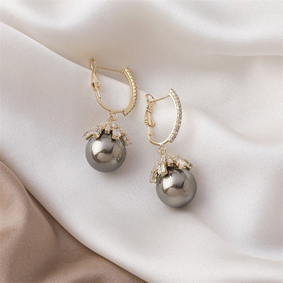 Malia Pearl Drop Earrings - Beautiful Earth Boutique