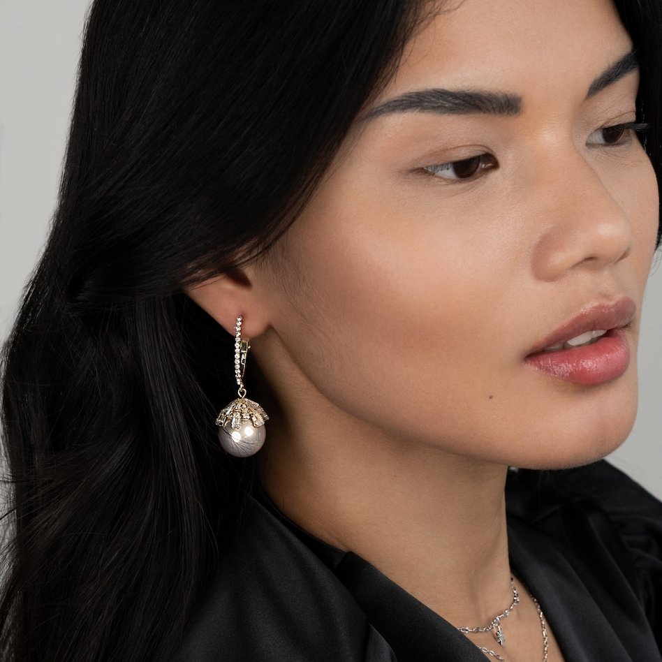 Malia Pearl Drop Earrings - Beautiful Earth Boutique