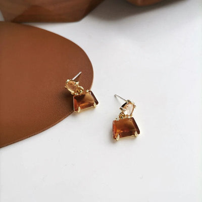 Margaret Crystal Earrings - Beautiful Earth Boutique