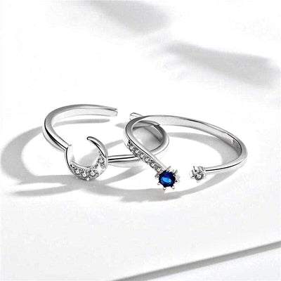 Midnight Romance Ring Set