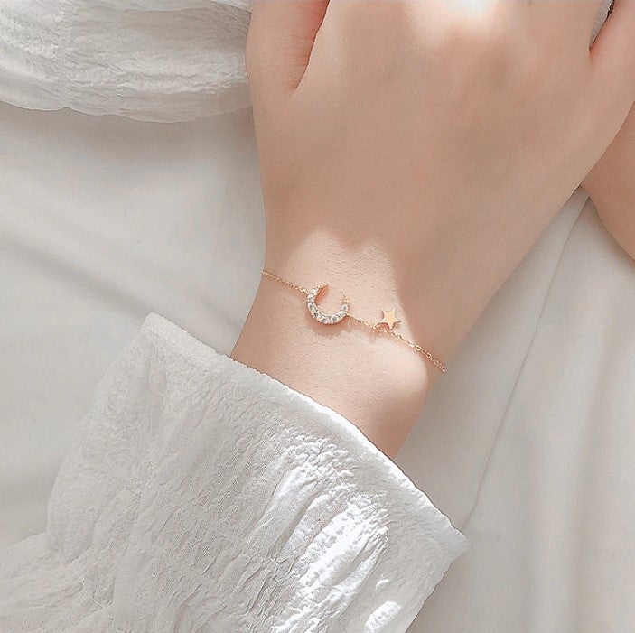 Moon & Star Bracelet