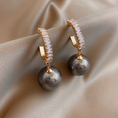 Olivia Pearl Drop Earrings - Beautiful Earth Boutique