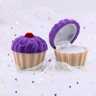 Purple Cupcake Jewelry Box - Beautiful Earth Boutique