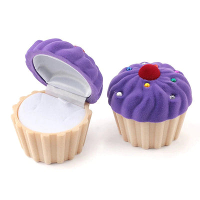 Purple Cupcake Jewelry Box - Beautiful Earth Boutique