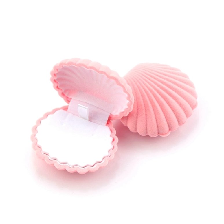 Rosaline Pink Clam Jewelry Box - Beautiful Earth Boutique