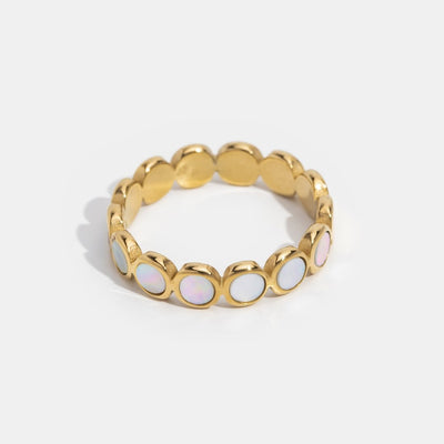 Rosie Pearl Shell Ring - Beautiful Earth Boutique