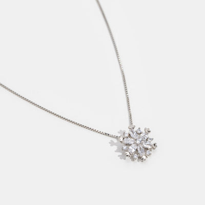 Snowflake Pendant Necklace - Beautiful Earth Boutique