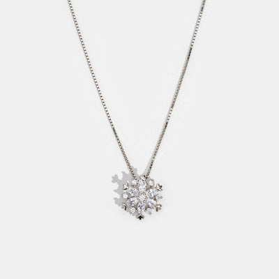 Snowflake Pendant Necklace - Beautiful Earth Boutique