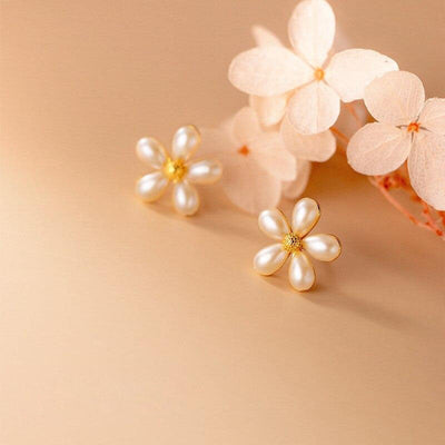 ‘Spring Bloom’ Pearl Earrings