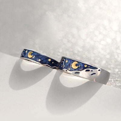 Starry Night Rings