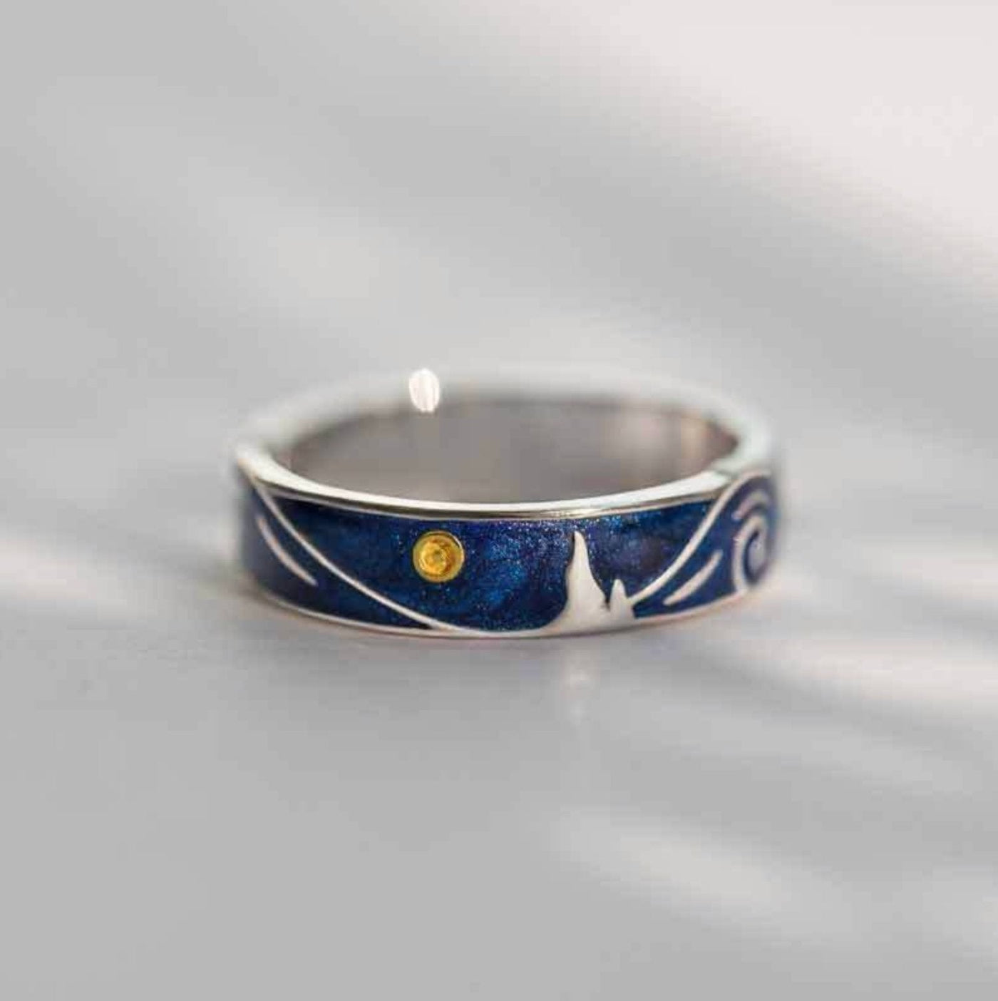 Starry Night Rings