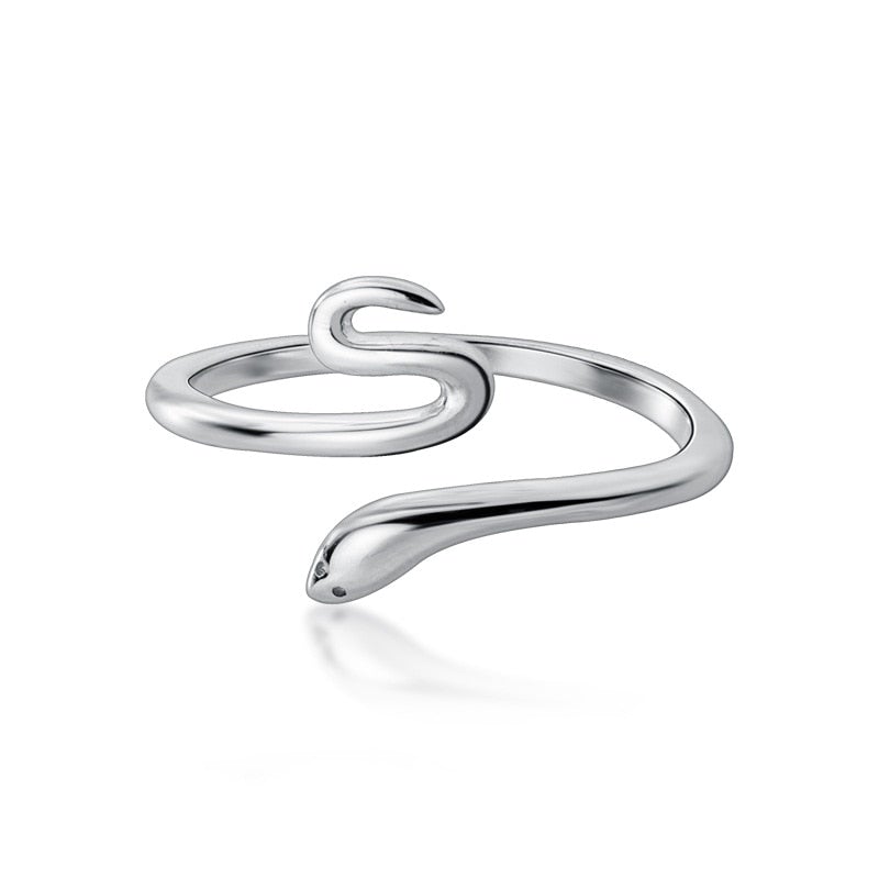 Sterling Silver Snake Ring