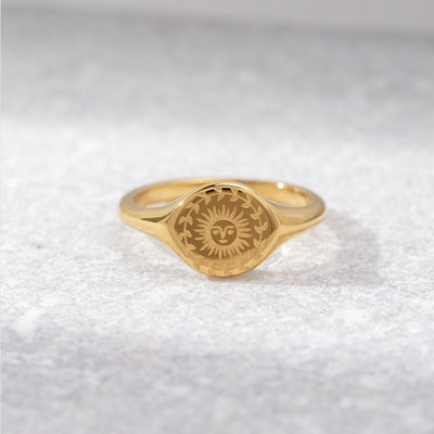 Summer Solstice Gold Ring - Beautiful Earth Boutique