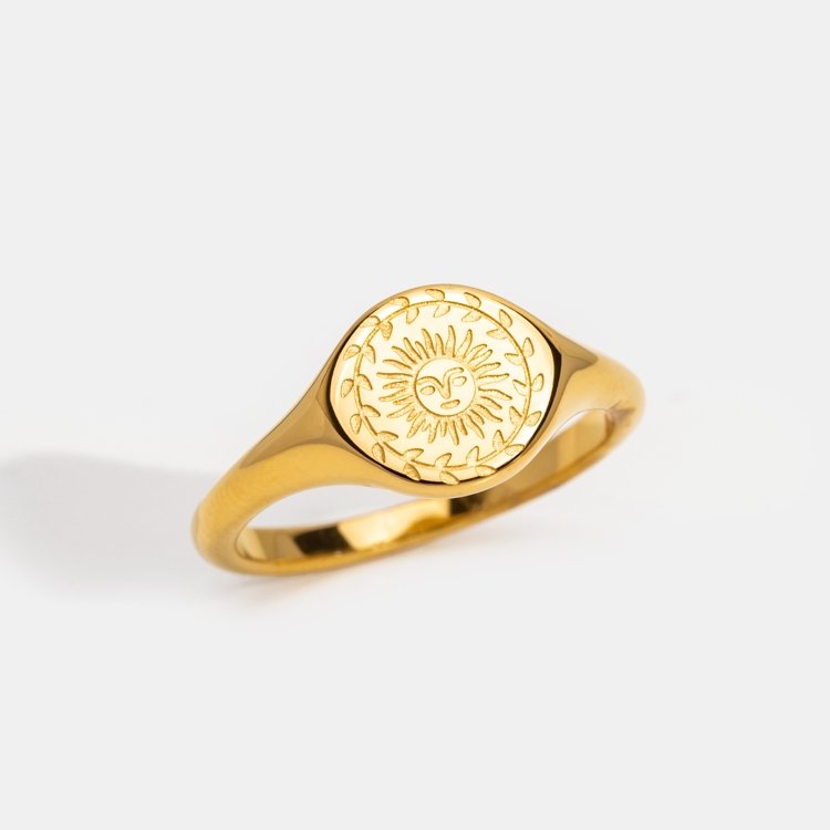 Summer Solstice Gold Ring - Beautiful Earth Boutique